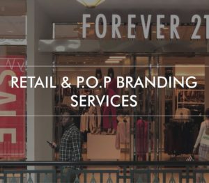 Retail and pop Branding services