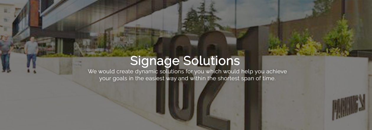 Dynamic Signage Solutions in India